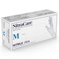 MEDGLUV NITRACARE 200 Nitrile Exam Gloves, Medium, Box of 200