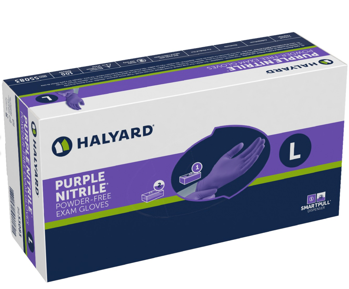 PURPLE Nitrile Gloves, X-Large, Case of 900