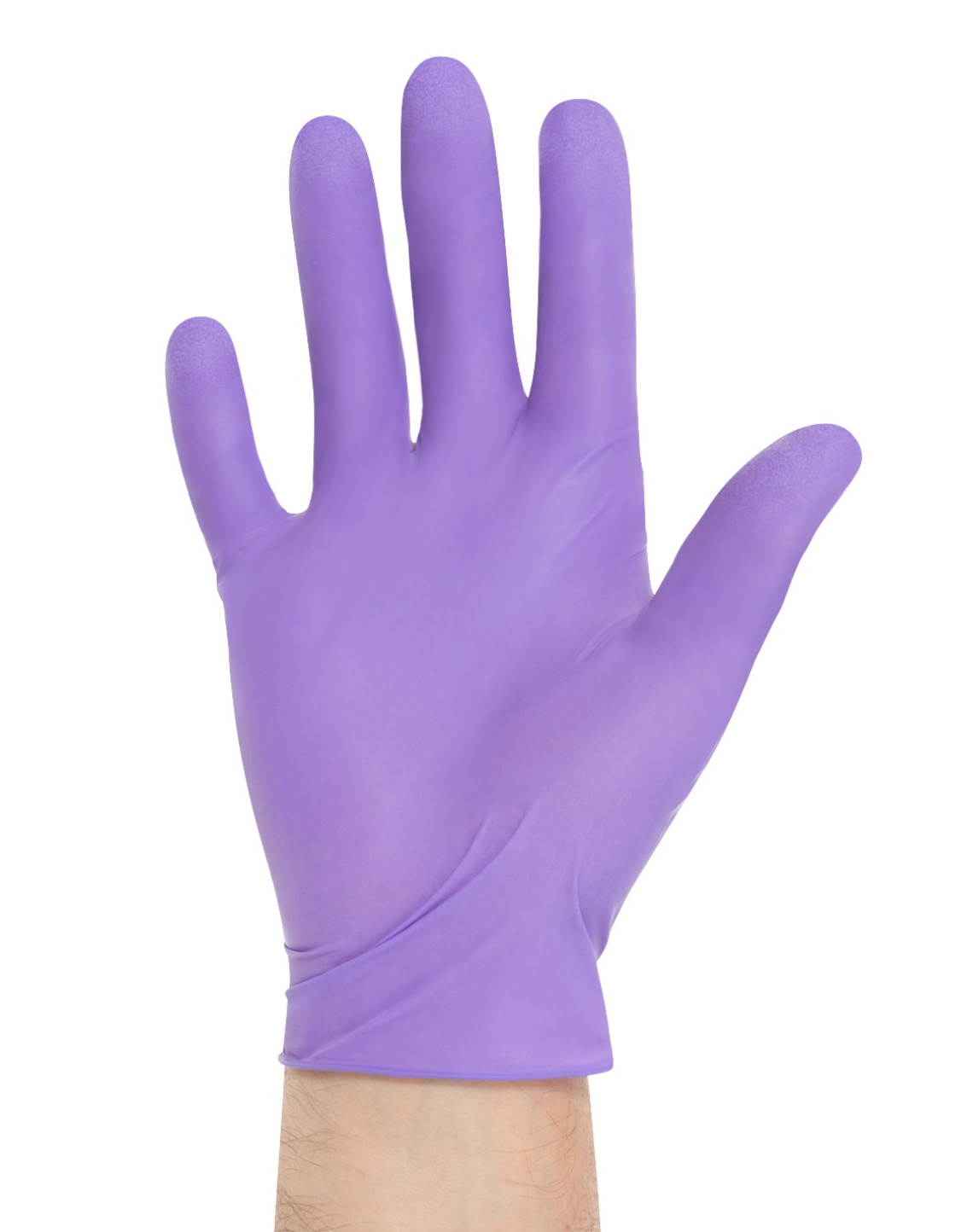 PURPLE Nitrile Gloves, X-Small, Box of 100