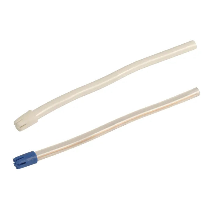 Dynarex Saliva Ejectors, Blue Tip Clear Body