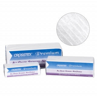 CROSSTEX ALL GAUZE PREMIUM NON-STERILE SPONGES, Various Options