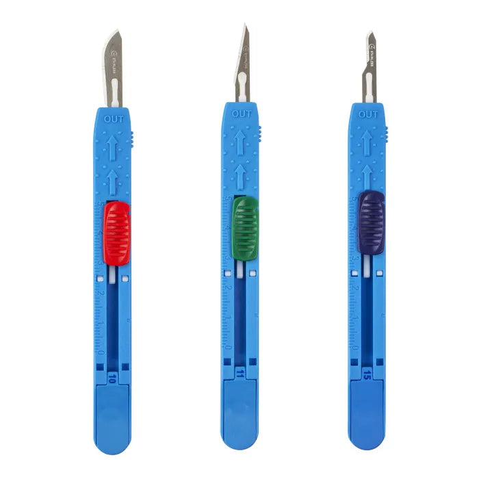 Dynarex Medi-Cut Safety Scalpels, Various Options