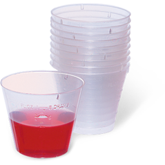 CROSSTEX MEDICINE/MIXING CUP, 1 oz ,4000/cs