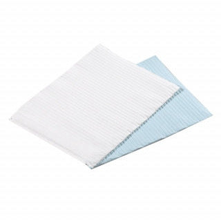 CROSSTEX PROFESSIONAL THRIFT 2 PLY TOWEL 19" x 13", Blue or White, 500/cs